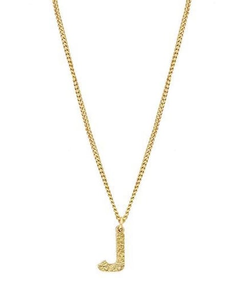 Buy The Initial J Alphabet Diamond Pendant Jewellery in India