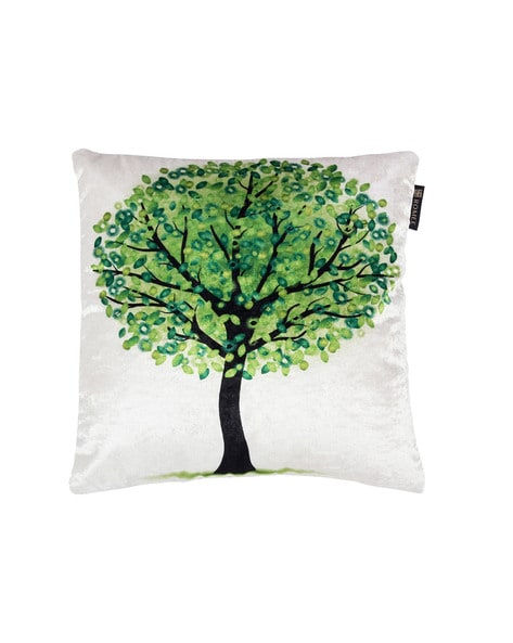 Green and 2024 silver cushions