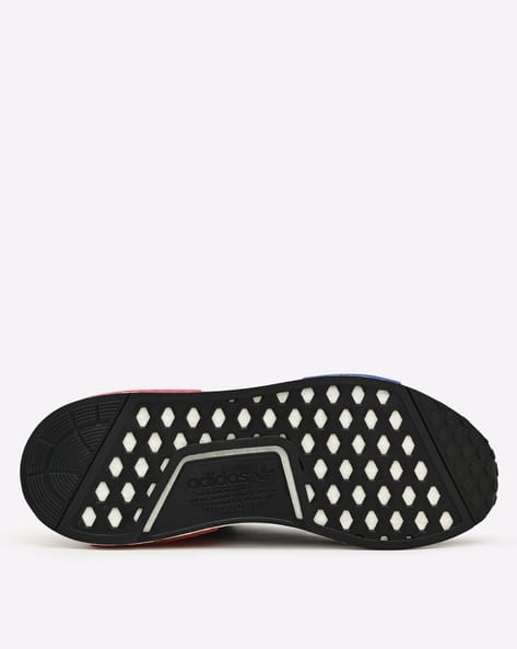 Buy Adidas Originals NMD-R1 Lace-Up Sneakers Black Color Men