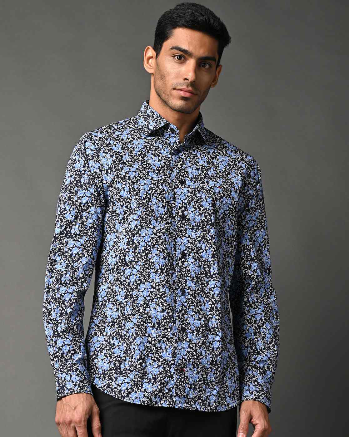 Tommy Hilfiger Shirts High Quality Full Sleeves Cotton Shirts at Rs  542/piece, Men Printed Cotton Shirt in Bengaluru