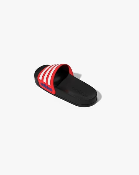 Buy Adidas Kids Fy8844 Slides with Brand Applique | Core Black Color Boys |  AJIO LUXE