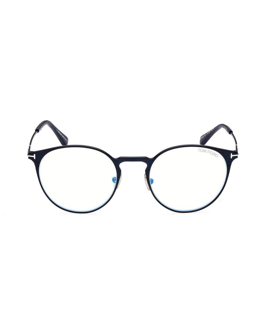 Buy Tom Ford FT5798-B 49 091 Full-Rim Round Frames | Blue Color Men | AJIO  LUXE