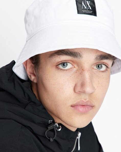 Buy White Caps Hats for Men by ARMANI EXCHANGE Online Ajio