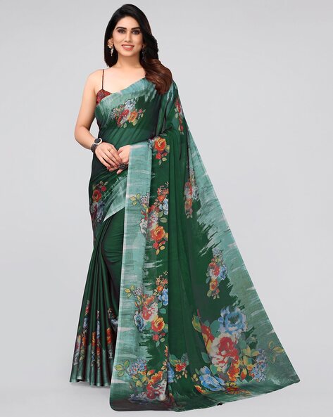 Buy MIRCHI FASHION Printed Daily Wear Chiffon Magenta, Mustard Sarees  Online @ Best Price In India | Flipkart.com