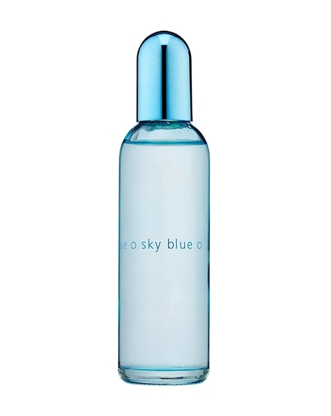 Blue discount perfume bottle