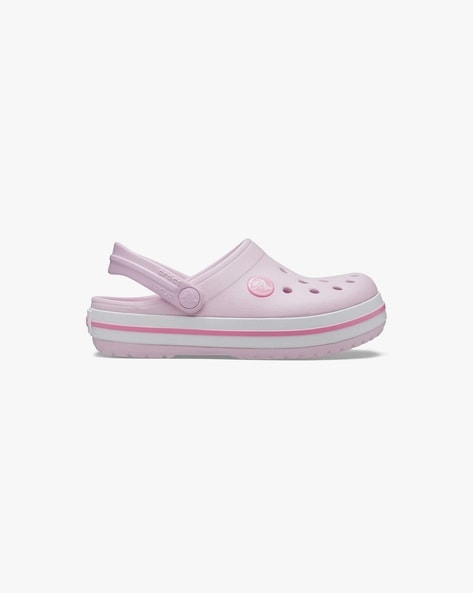 Ballet pink online crocs