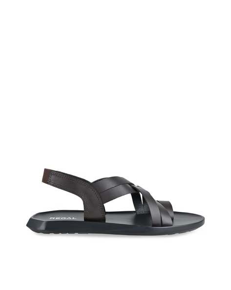 Mens cheap crossover sandals