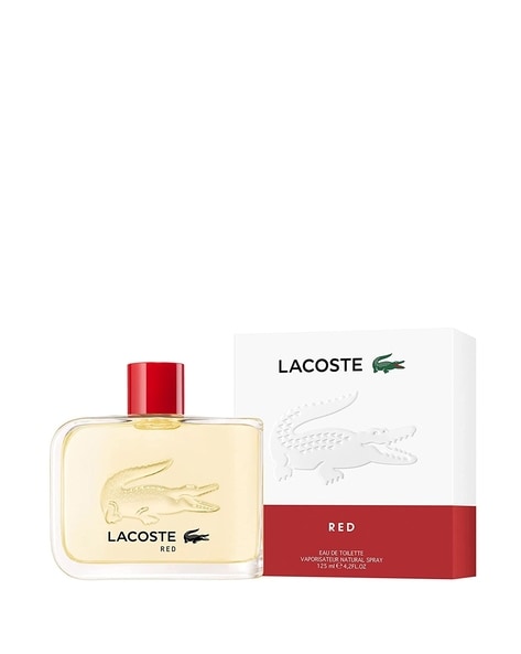 Lacoste discount perfume red