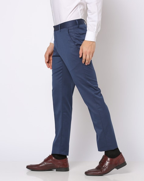 LOUIS PHILIPPE Men Checked Super Slim Fit Formal Trousers  Lifestyle  Stores  Sector 4C  Ghaziabad