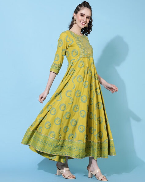 Lime clearance road kurta