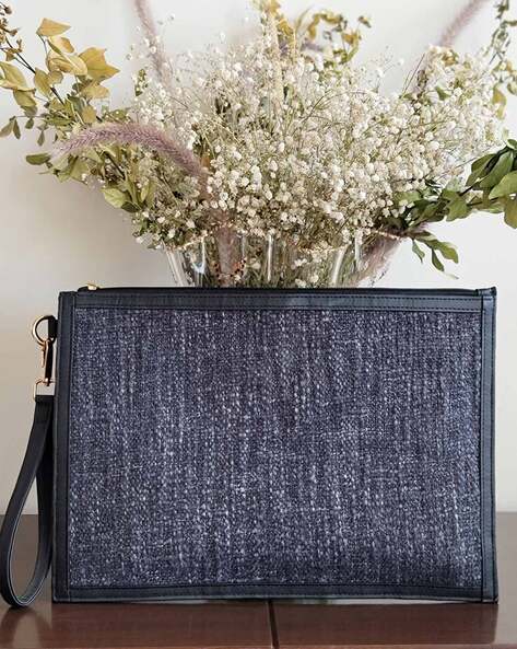 Oversized black cheap clutch bag