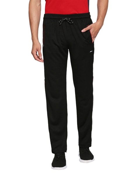 Buy Black Panther Sports Grey Slim Fit Solid Track Pants for Men Online @  Tata CLiQ