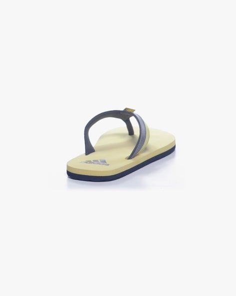 Buy Olive Green Flip Flops Slipper for Boys by Adidas Kids