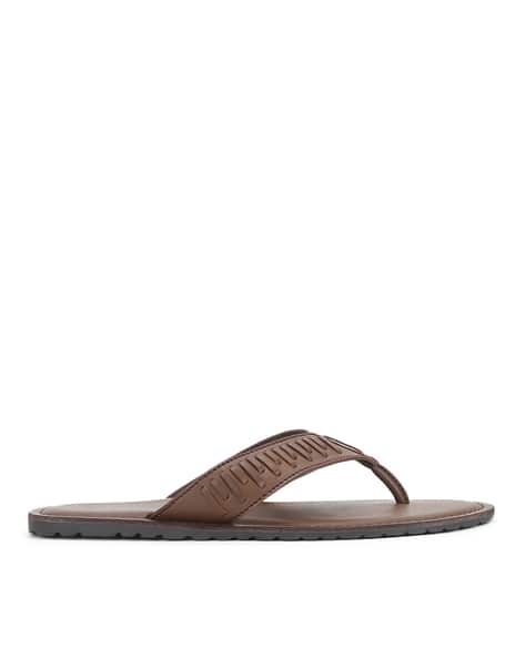 Buy Brown Flip Flop Slippers for Men by Fabindia Online