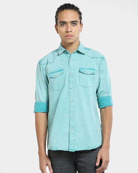 Regular Fit Denim Shirt with 40% discount! | Jack & Jones®-tiepthilienket.edu.vn