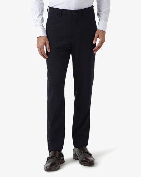 ELANHOOD Men Trousers Pant/Combo Relaxed Fit Formal Pant For Men/Regular  Fit Formal Trousers/ Pants