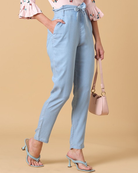 Paper-bag Pants - Cerise - Ladies | H&M US