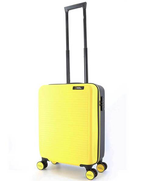 Buy Yellow/ Black Luggage u0026 Trolley Bags for Men by National Geographic  Online | Ajio.com