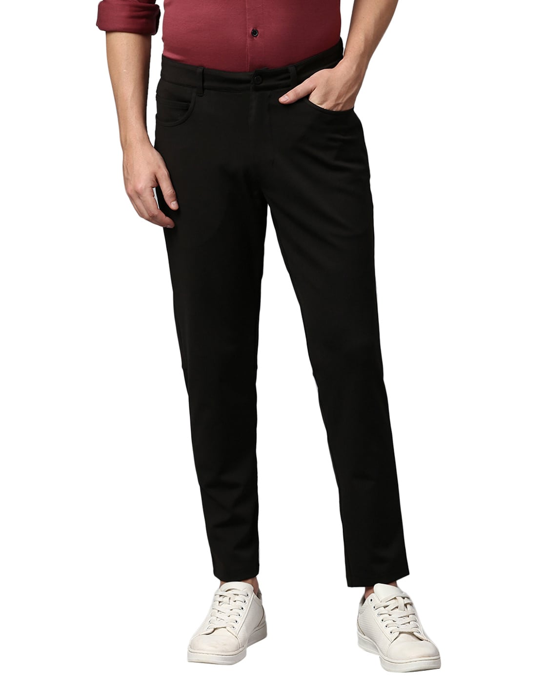 MOGU Ankle-Length Dress Pants for Men Slim Fit Cropped Trousers | eBay