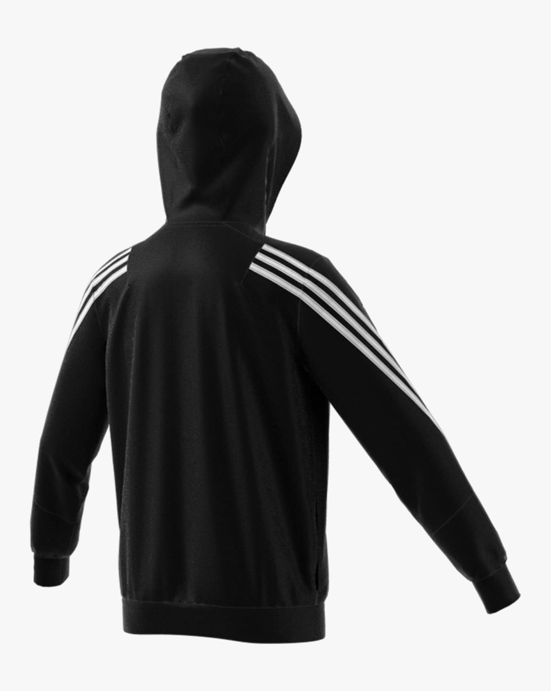 Adidas hoodie with hot sale logo on back