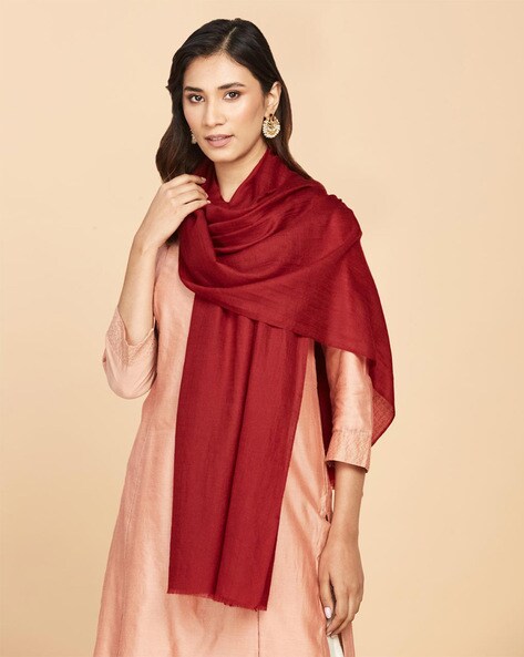 Woven Cashmere Stole Price in India