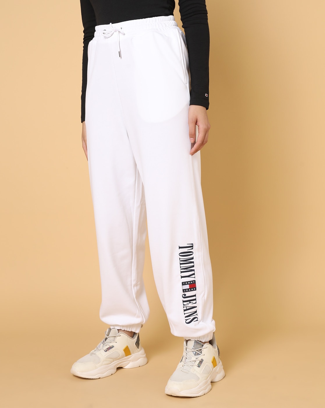 Tommy Hilfiger Jeans - cargo elasticated sweatpants relaxed fit - women -  dstore online