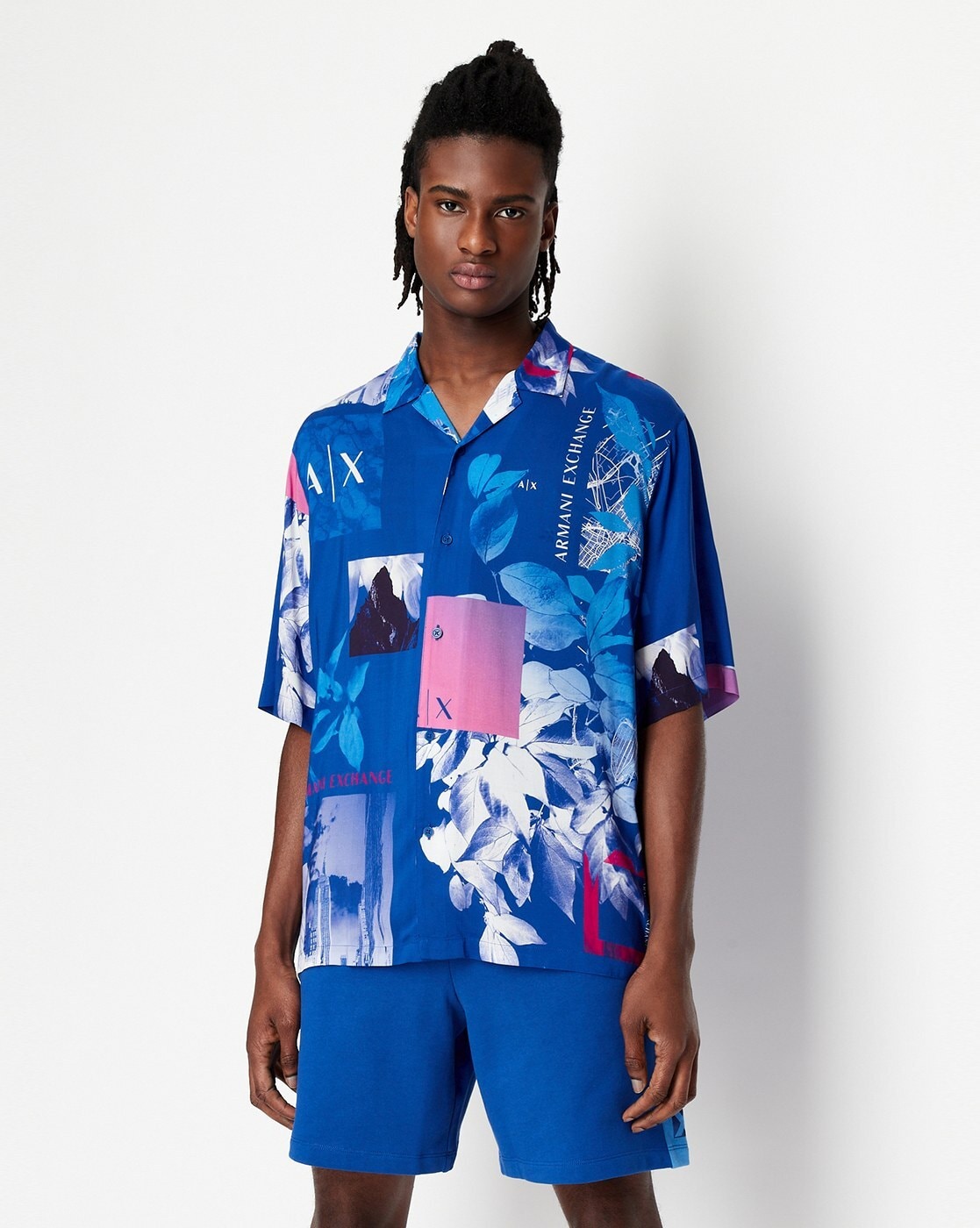 Armani floral shirt sale