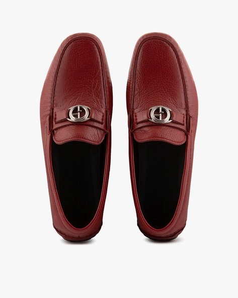 Armani moccasins clearance mens