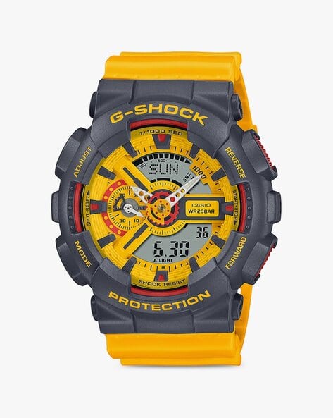 Casio Gshock Mens Yellow G Shock Watch Casio G-shock Frogman GF