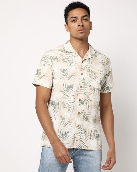 Leaf print clothing best sale