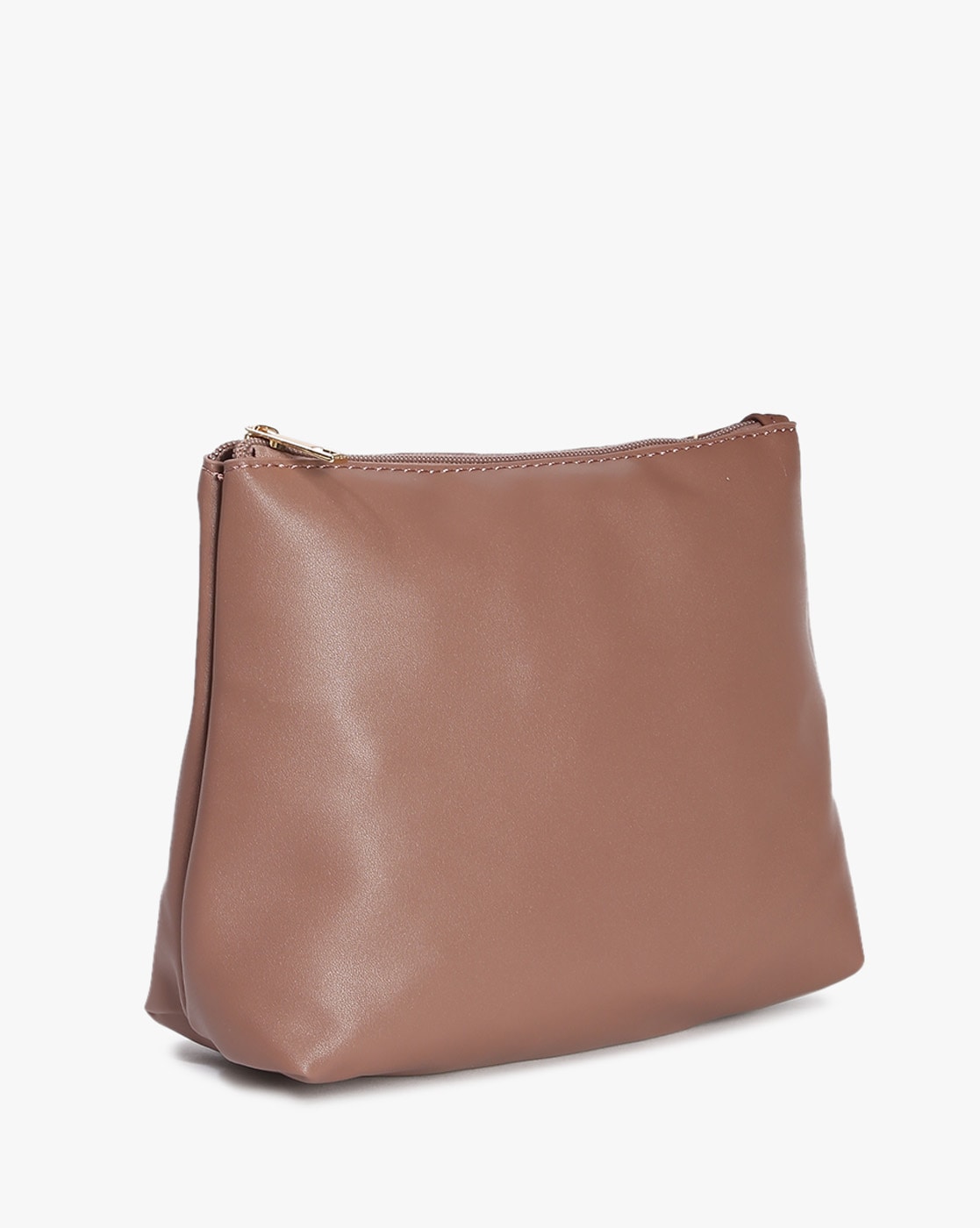 ESBEDA Beige Color Solid Pu Synthetic Fabric Handbag For Women
