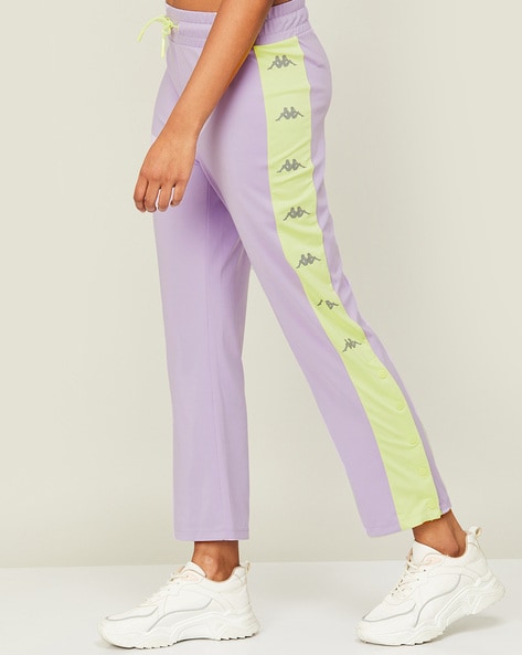 Purple store kappa pants