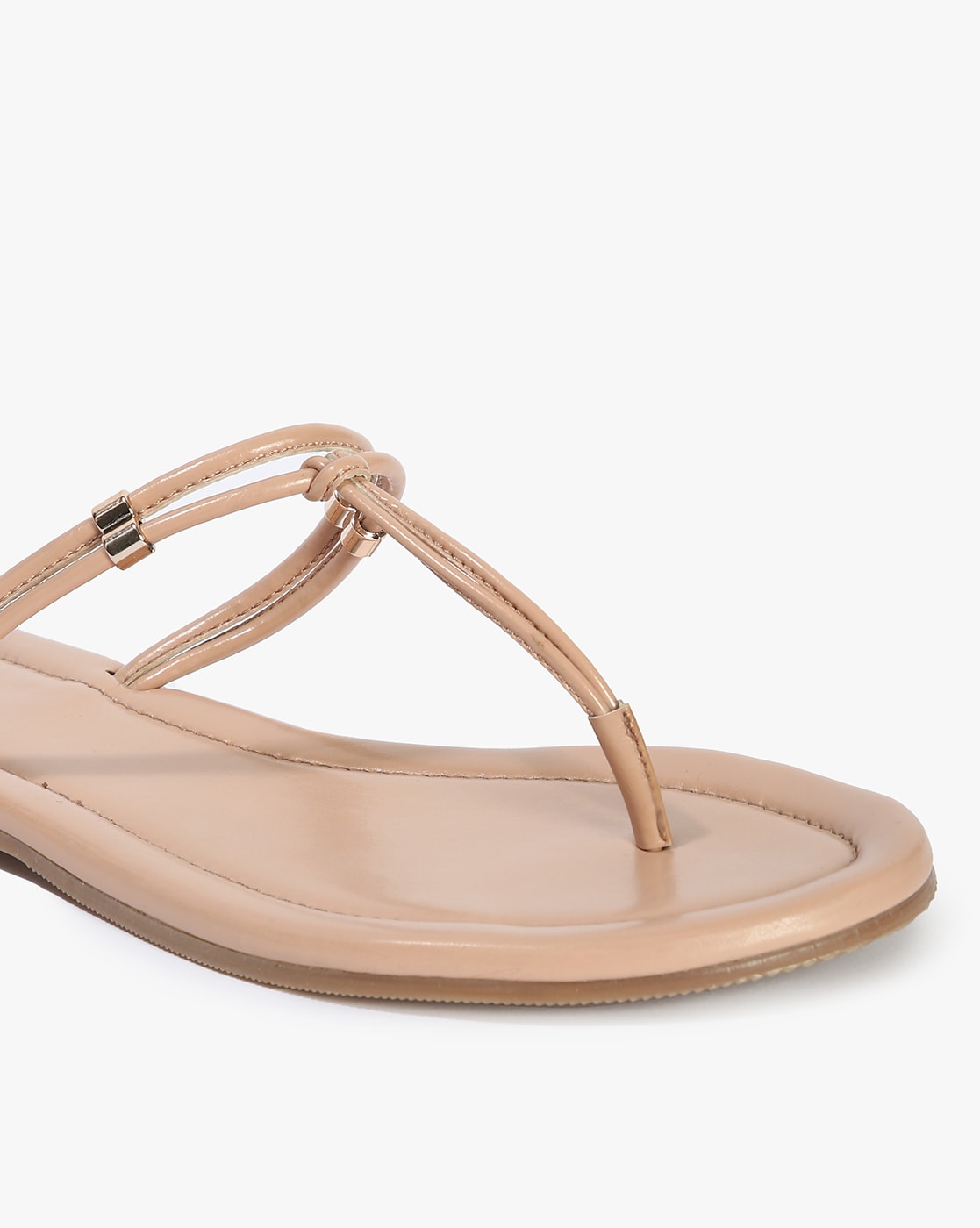 Buy Nude Flat Sandals for Women by Fyre Rose Online Ajio