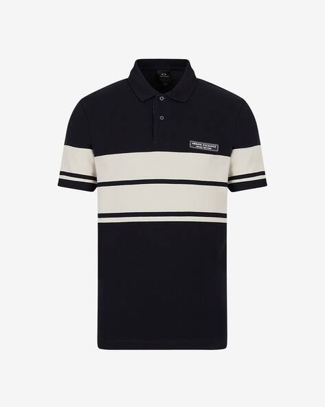 Buy Black White Tshirts for Men by ARMANI EXCHANGE Online