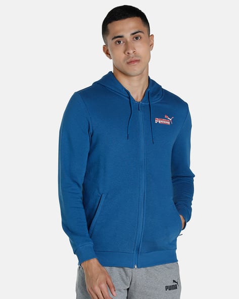 Puma Logo Branded Hooded Sweatshirt
