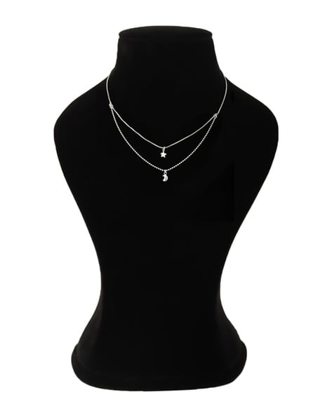 Buy Silver Necklaces & Pendants for Women by Vanbelle Online | Ajio.com