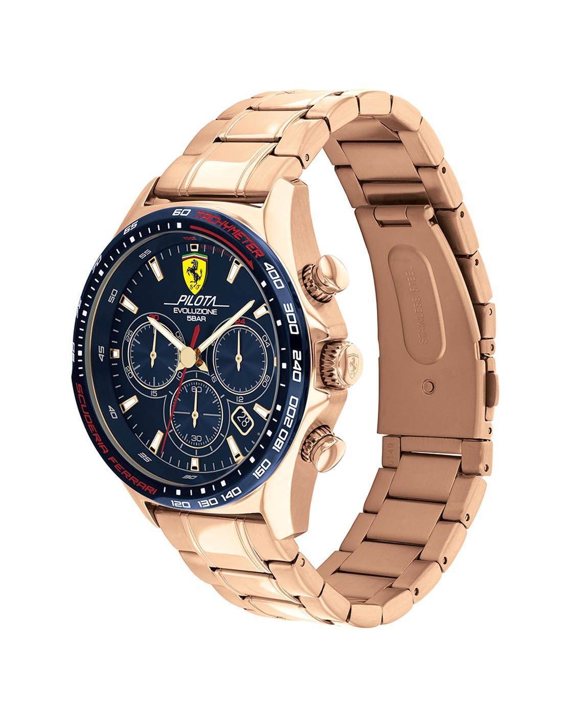 Ferrari rose gold watch new arrivals