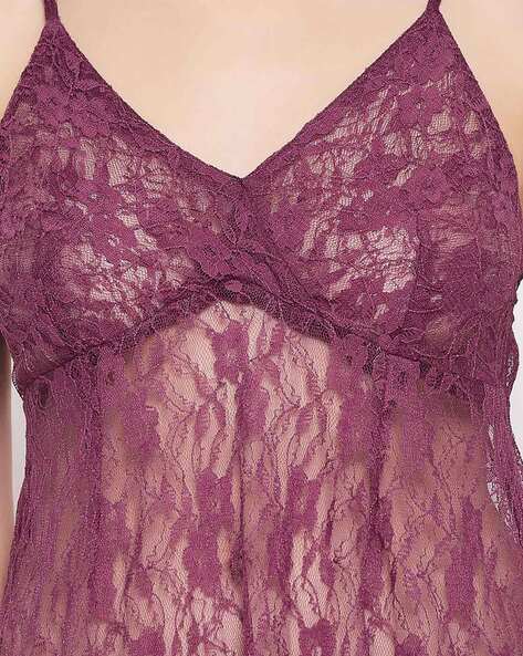 Buy Purple Night&LoungeWearSets for Women by Clovia Online