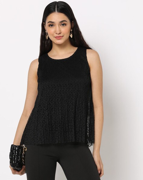 Buy Black Tops for Women by FOUNDRY Online