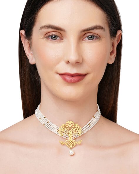 Womens Gold Diamond Baguette Choker Necklace | The Gold Goddess – The Gold  Gods