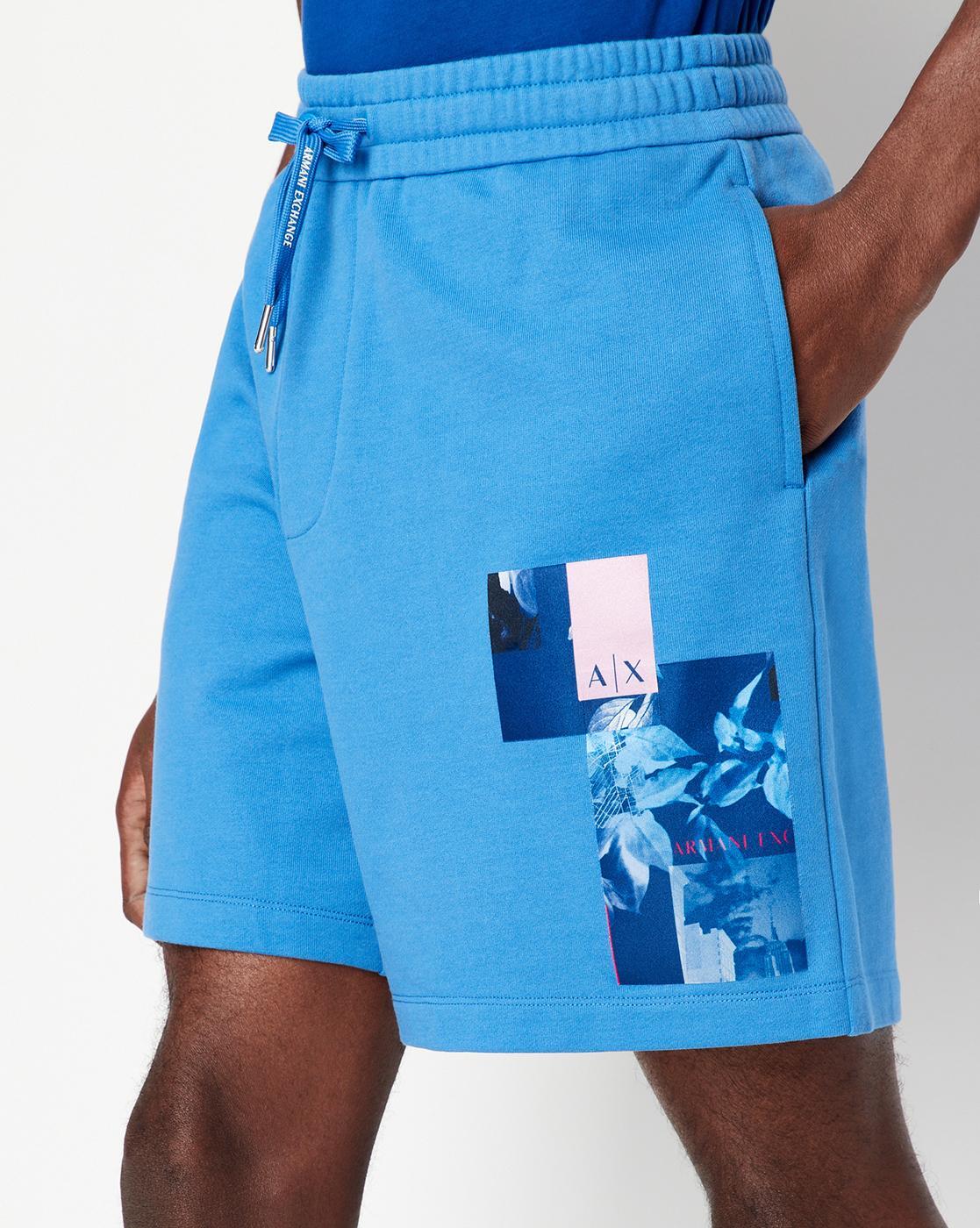 Buy Blue Shorts 3 4ths for Men by ARMANI EXCHANGE Online Ajio