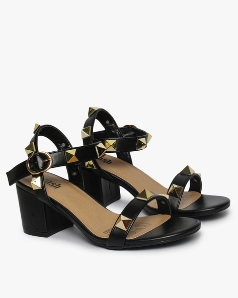 Y-Not Shiner Black Suede High Heel Ankle Strap Sandals, 8M –  eBargainsAndDeals Vintage Store