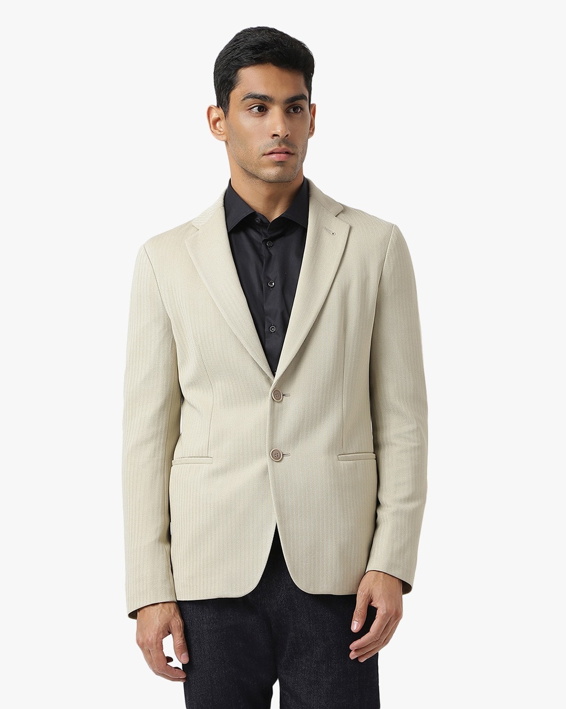 Buy GIORGIO ARMANI Main Line Blended Regular Fit Blazer
