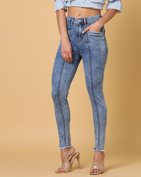 Buy Blue Jeans & Jeggings for Women by KRAUS Online