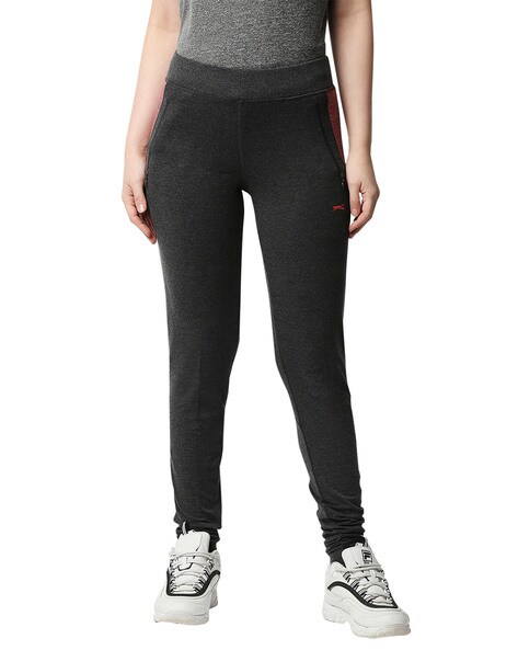 Buy Black Panther Sports Charcoal Grey Regular Fit Sports Track Pants for  Women Online  Tata CLiQ