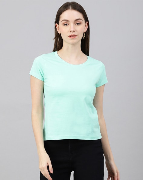 Buy Aqua Tops for Women by COLOR CAPITAL Online