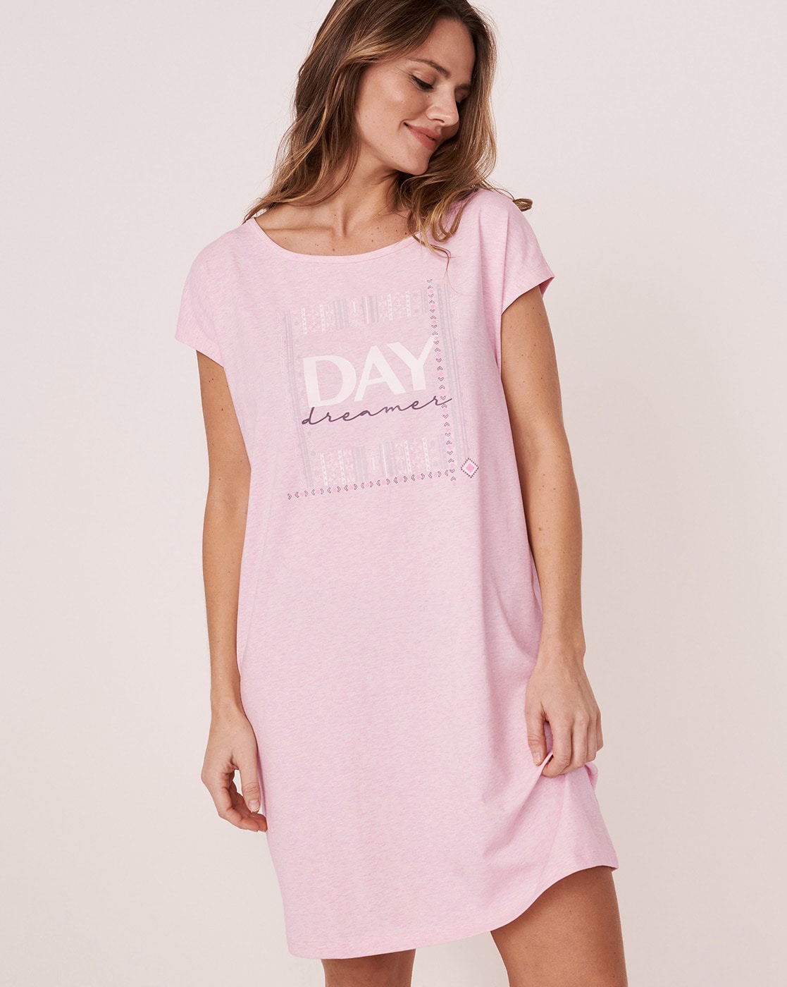 Buy Black & Pink Nightshirts&Nighties for Women by La Vie En Rose