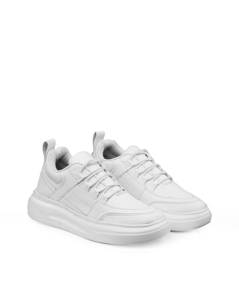 Buy Vendoz Women White Casual Stylish Sneakers - 40 EU at Amazon.in