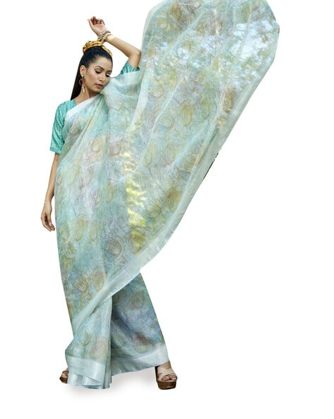 Buy Grey Sarees for Women by MIRCHI FASHION Online | Ajio.com