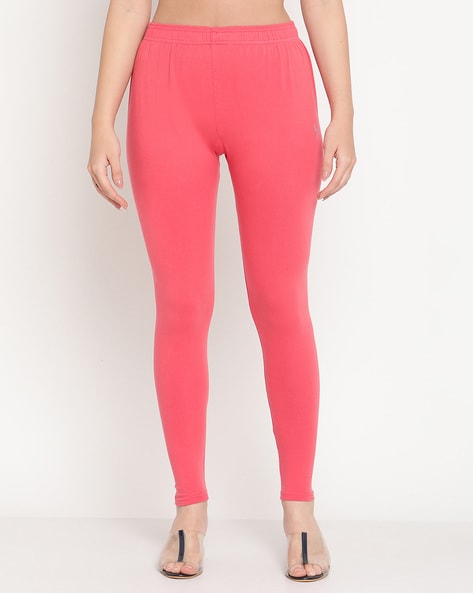 Buy online Pink Solid Churidar Legging from Churidars & Salwars for Women  by Soft Colors for ₹379 at 66% off | 2024 Limeroad.com